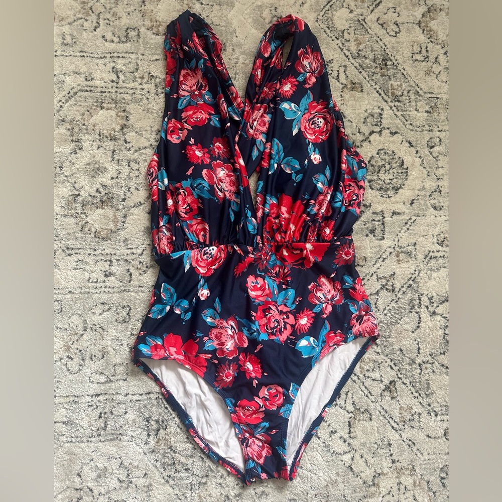 Floral One-Piece Swimsuit